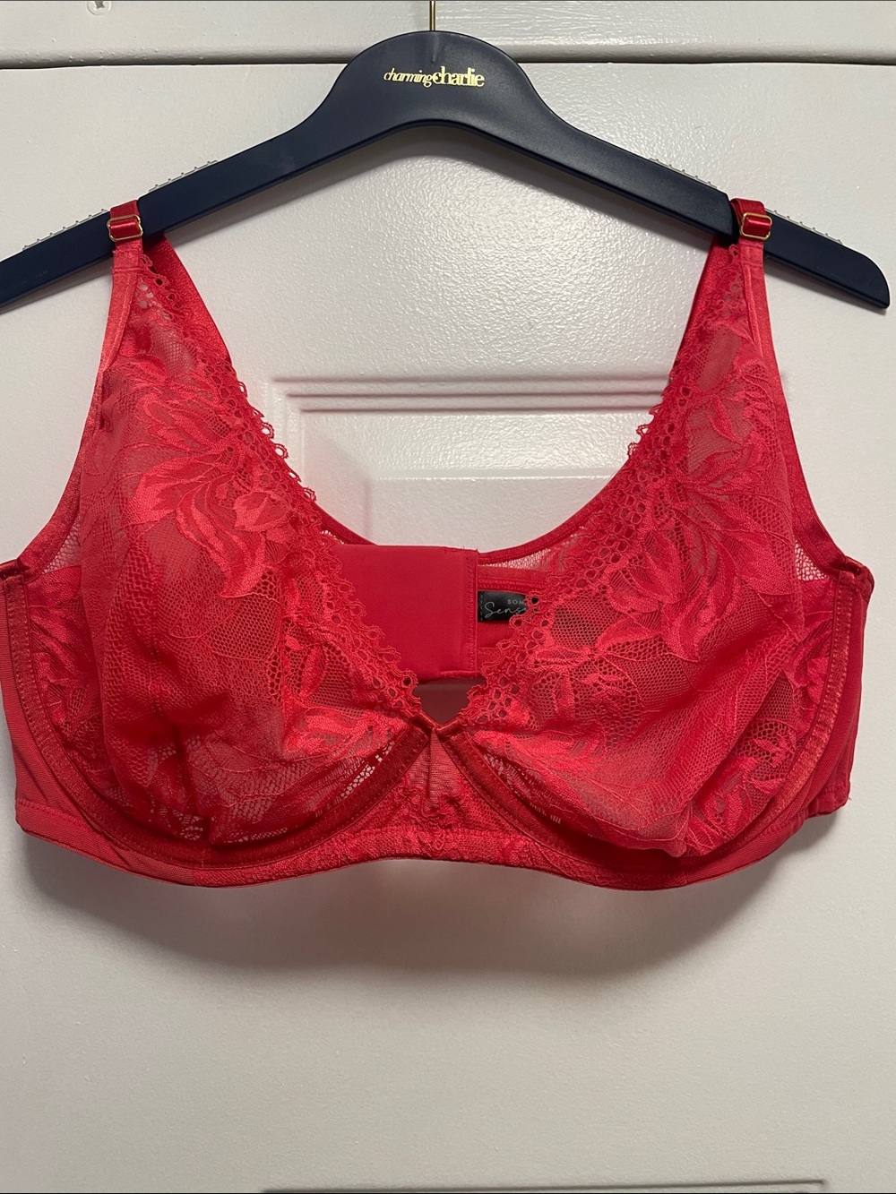 Soma Red Lace Underwire Support Bra